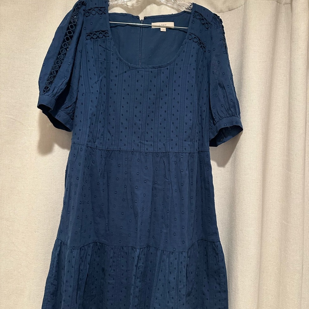 LOFT Navy Dress